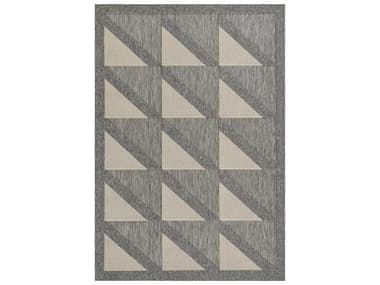 Momeni Vines Geometric Area Rug MOVINESVN01GRY