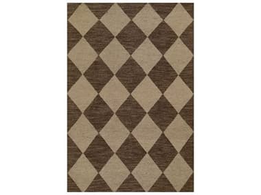 Momeni Willow Geometric Area Rug MOWILLOWLO4BRN