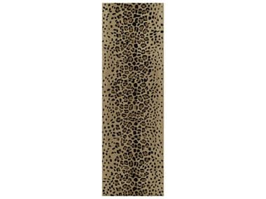 Momeni Woodland Animal Prints Runner Area Rug MOWOODLWOD2BGERUN