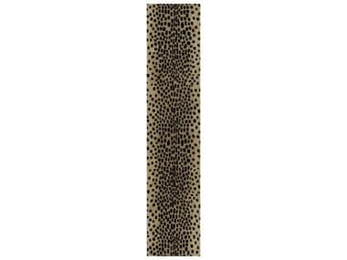 Momeni Woodland Animal Prints Runner Area Rug MOWOODLWOD3BGERUN