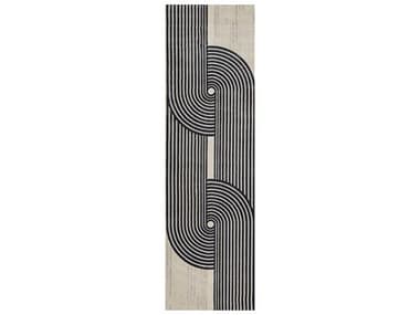 Momeni Xander Abstract Runner Area Rug MOXANDEXAN5IVY2376