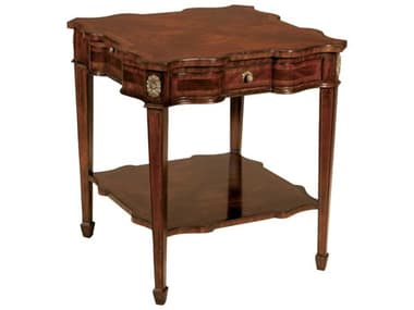 Maitland Smith Mckinley Square Wood Regency End Table MS811332