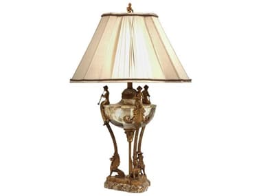 Maitland Smith Neo Antique Patina Brass Buffet Lamp MS814317