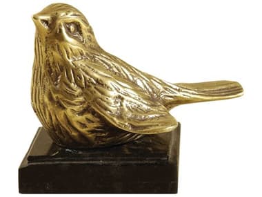 Maitland Smith Cast Brass Chirp Paperweight MS822510