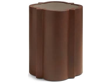 Maitland Smith Mirror Brown End Table MS839630