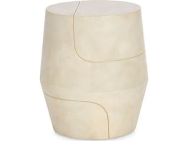 Maitland Smith Elliot Round Wood End Table MS842732