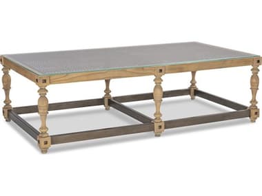 Maitland Smith Riempie Rectangular Glass Coffee Table MS843342