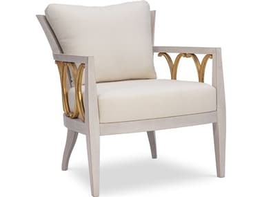 Maitland Smith Marie White Accent Chair MS847543
