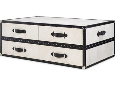 Maitland Smith Black Storage Trunk MS848613