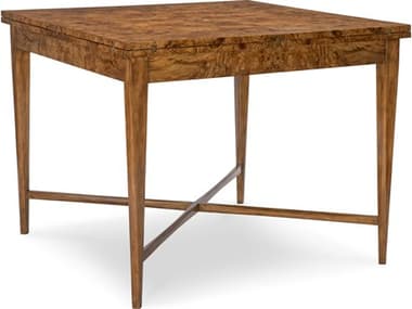 Maitland Smith Basil Brown Ash Wood Game Table MS853231