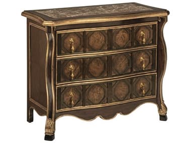 Maitland Smith 40" Wide Havana Aged Venetian Gold Brown Accent Chest MS880612