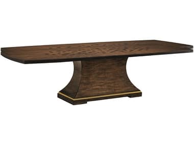 Maitland Smith 110" Rectangular Wood Lyric Dining Table MS880621