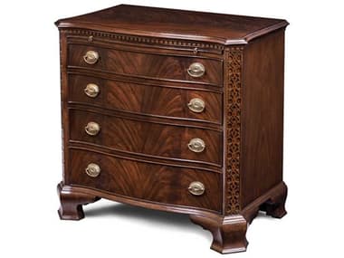 Maitland Smith 36" Wide Mahogany Brown Wood Accent Chest MS890802