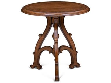 Maitland Smith Shepard 30" Round Wood End Table MS891019
