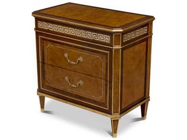 Maitland Smith Finneas 30" Wide 2-Drawers Brown Nightstand MS891021