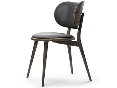 Mater Leather Brown Upholstered Side Dining Chair MTR01202