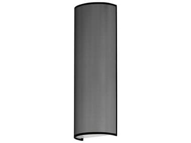 Maxim Lighting Prime 18" Tall 1-Light Black Organza LED Wall Sconce MX10238BO