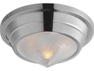 Maxim Lighting Hargreaves 1-Light Polished Nickel Flush Mount MX10390PRPN