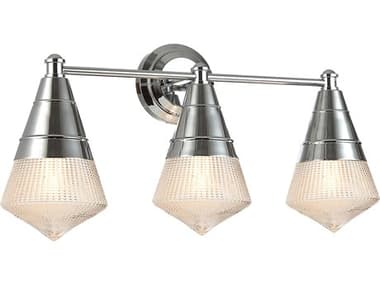 Maxim Lighting Hargreaves 3-Light Polished Chrome Vanity Light MX10393PRPC