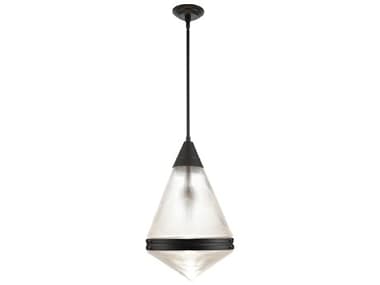 Maxim Lighting Hargreaves 1-Light Black Pendant MX10395PRBK