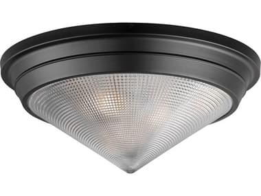 Maxim Lighting Hargreaves 3-Light Black Flush Mount MX10399PRBK