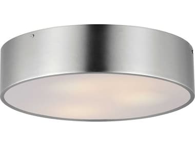 Maxim Lighting Tommy 3-Light Satin Nickel Round Flush Mount MX10496WTSN