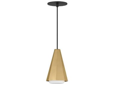 Maxim Lighting Rizzo 1-Light Black Antique Brass Mini Pendant MX10811SWBKAB