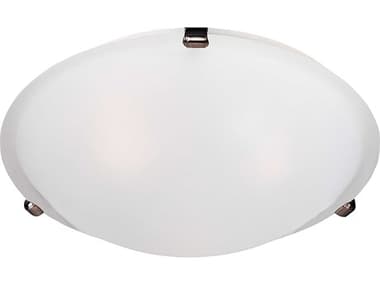 Maxim Lighting Malaga 20" 4-Light Oil Rubbed Bronze Glass Bowl Flush Mount MX11060FTOI