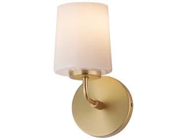 Maxim Lighting Durham 1-Light Natural Aged Brass Wall Sconce MX12891WTNAB