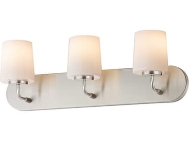 Maxim Lighting Durham 3-Light Satin Nickel Vanity Light MX12893WTSN