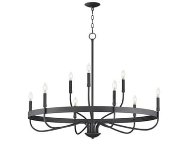 Maxim Lighting Frankie 9-Light Black Candelabra Chandelier MX14499BK