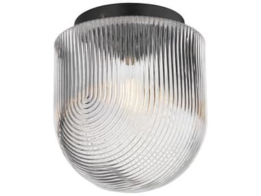 Maxim Lighting Dune 1-Light Black Flush Mount MX15120CRBK