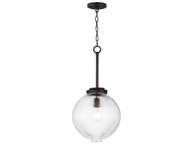 Maxim Lighting Kasbah 1-Light Oil Rubbed Bronze Globe Mini Pendant MX15194CROI