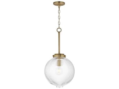 Maxim Lighting Kasbah 1-Light Satin Brass Globe Mini Pendant MX15194CRSBR