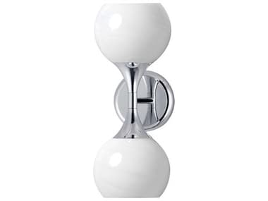 Maxim Lighting Neve 2-Light Polished Chrome Wall Sconce MX21222MRPC