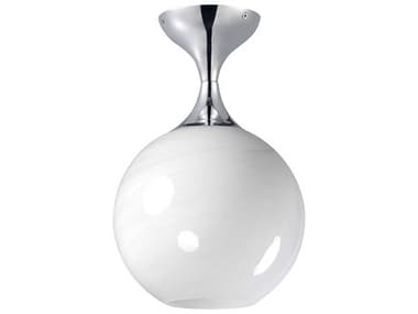 Maxim Lighting Neve 1-Light Polished Chrome Globe Flush Mount MX21229MRPC