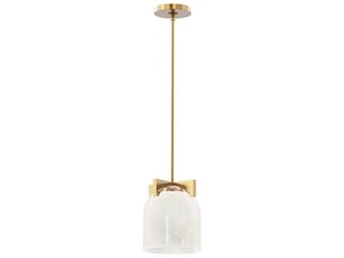 Maxim Lighting Scoop 1-Light Natural Aged Brass Bell Mini Pendant MX21230MRNAB