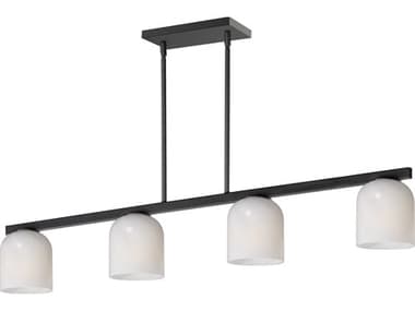 Maxim Lighting Scoop 4-Light Black Bell Island Pendant MX21236MRBK