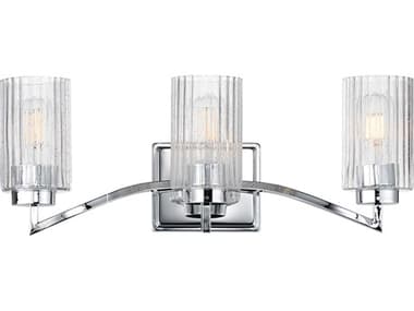 Maxim Lighting Rigata 3-Light Polished Nickel Vanity Light MX21373CRPN