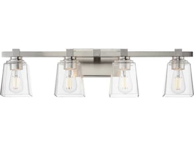 Maxim Lighting Cubos 4-Light Satin Nickel Vanity Light MX21384CLSN