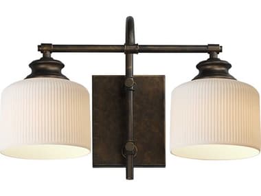 Maxim Lighting Bisque 2-Light Oil Rubbed Bronze Vanity Light MX21492WTOI