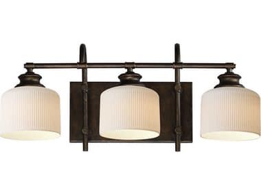 Maxim Lighting Bisque 3-Light Oil Rubbed Bronze Vanity Light MX21493WTOI
