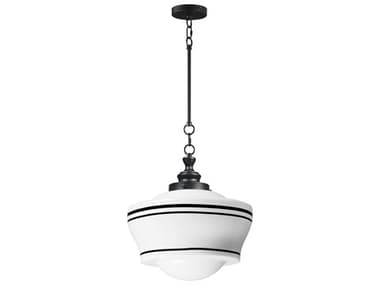 Maxim Lighting Eureka 1-Light Black Pendant MX21533WTBK