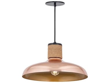 Maxim Lighting Bingham 1-Light Copper Dome Pendant MX22494CP