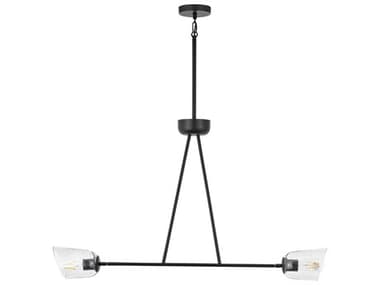 Maxim Lighting Keppe 2-Light Dark Bronze Linear Island Pendant MX26262SSDBZ