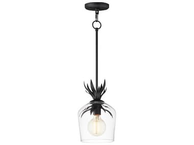 Maxim Lighting Paloma 1-Light Anthracite Black Bell Mini Pendant MX2871AR