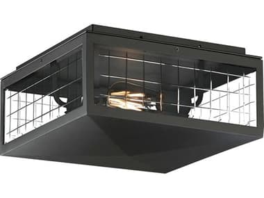 Maxim Lighting Magnus 2-Light Outdoor Ceiling Light MX30690CLBK