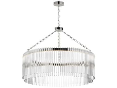 Maxim Lighting Jolie 1-Light Polished Nickel Drum Pendant MX38423CLPN