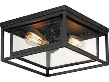 Maxim Lighting Cabana VX 2-Light Outdoor Ceiling Light MX40661CDBK