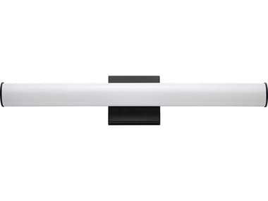 Maxim Lighting Rail 24" Wide 1-Light Black LED Vanity Light MX52132BK